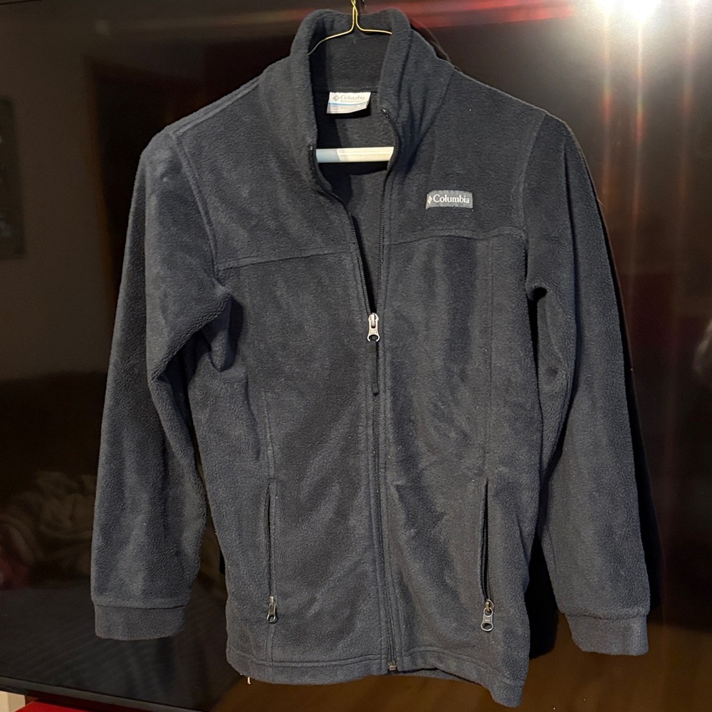 Columbia Navy Full-Zip Fleece Jacket
